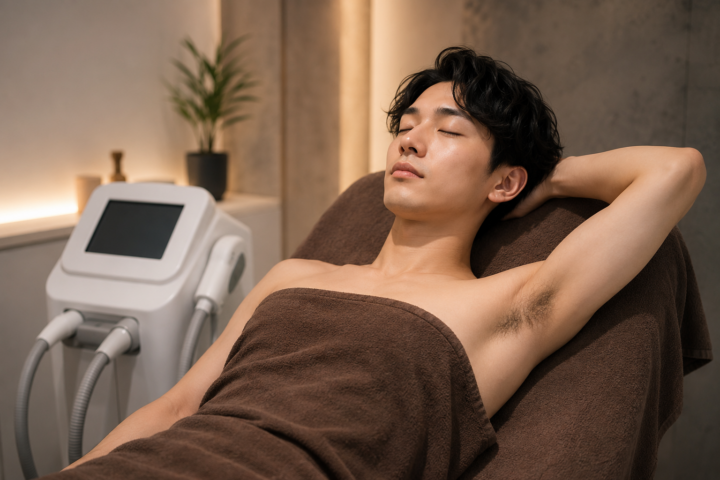 メンズ脱毛で毎日をもっと快適に。脱毛は快適な毎日への第一歩の画像